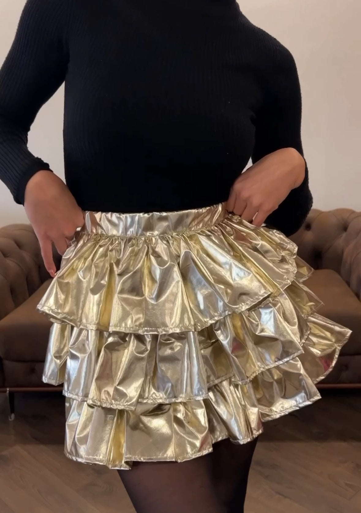 Fancy ruffled skirt